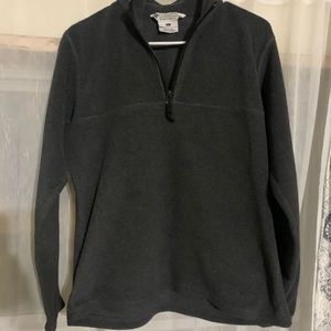 Columbia mens large fleece gray sweater